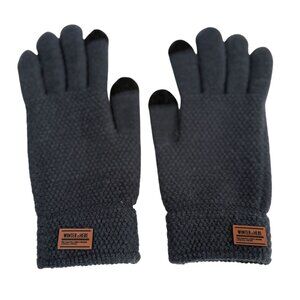 Winter Is Here Touchscreen-Compatible Knitted Gloves Unisex Warm Gray O/S